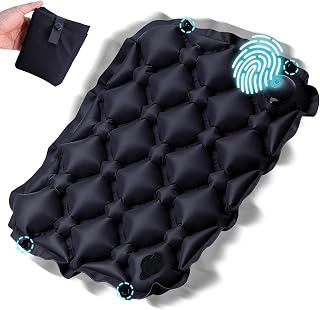 Sekey Pump Up Inflatable Seat Cushion, Portable & Lightweight Airplane Seat Cushion, for Long Flights Stadium Camping Office Travel