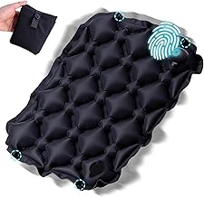 Sekey Pump Up Inflatable Seat Cushion, Portable & Lightweight Airplane Seat Cushion, for Long Flights Stadium Camping Office Travel