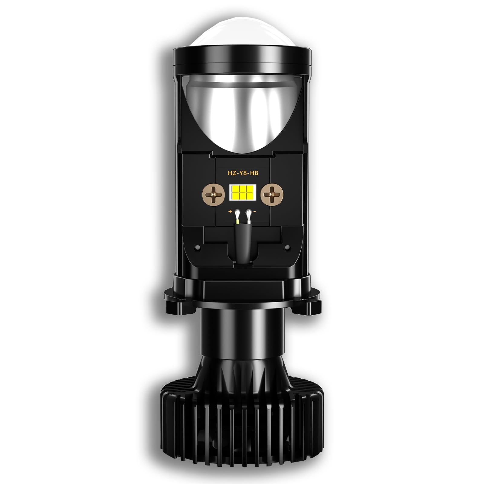Amazon | AILEO H4 LED ミニプロジェクターレンズ 内蔵LEDバルブ 爆光