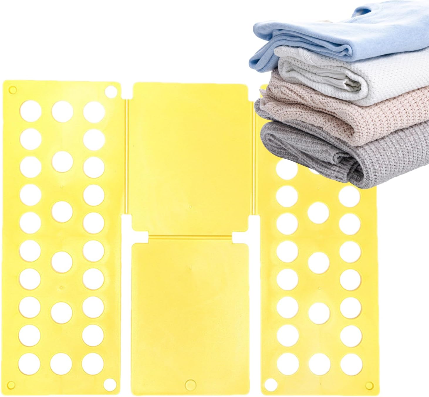 – Folding Shirts Board,Shirt Folder Clothes Folding Board -Fast Foldable Laundry Organizer Liner Sorter Fold Helper for Adults Children Travel Home Dorm