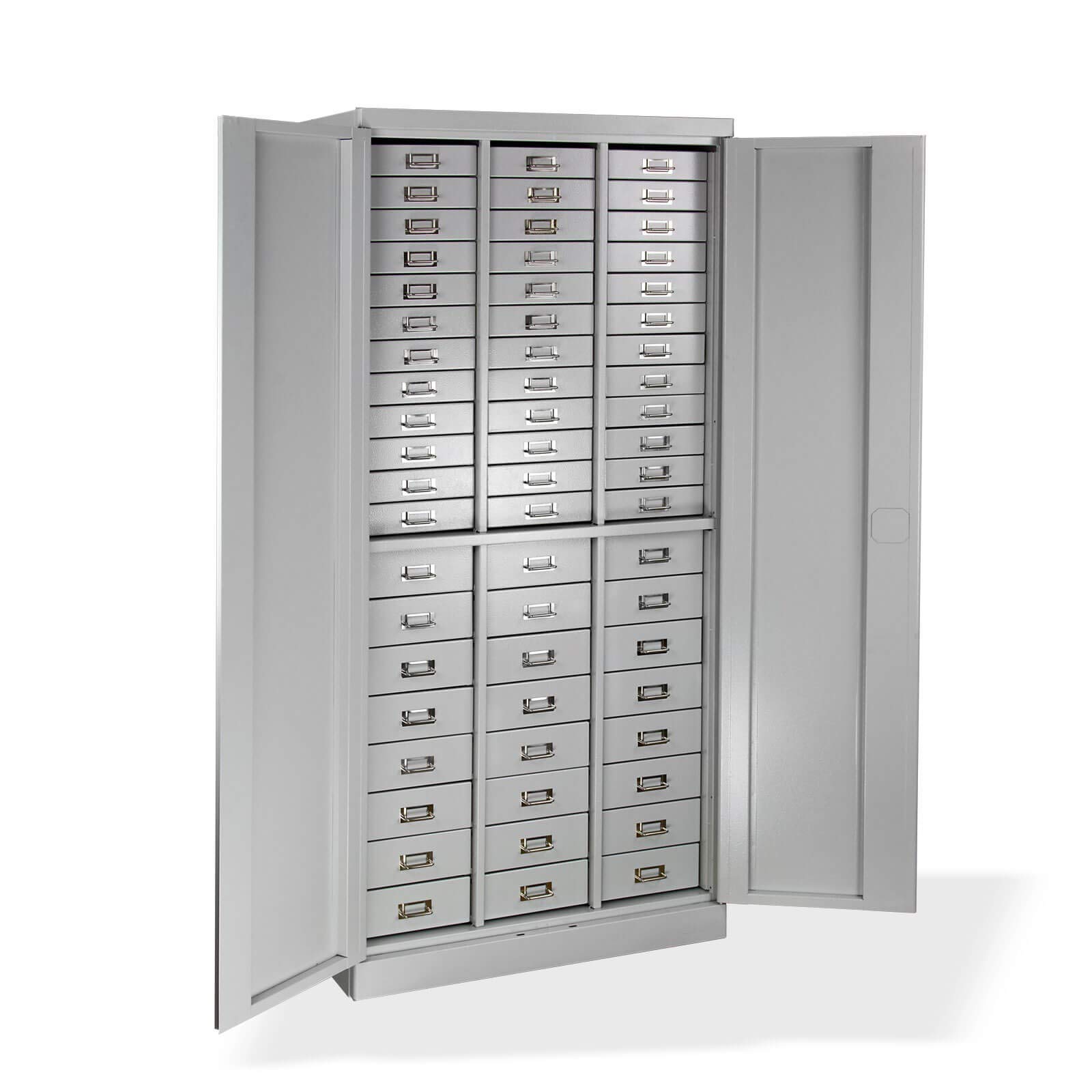 ADB metalowa szafka z szufladami / szafka narzędziowa/szafa materiałowa/szafka na magazynek z 60 szufladami, 1790 x 800 x 410 mm, wyprodukowana w UE
