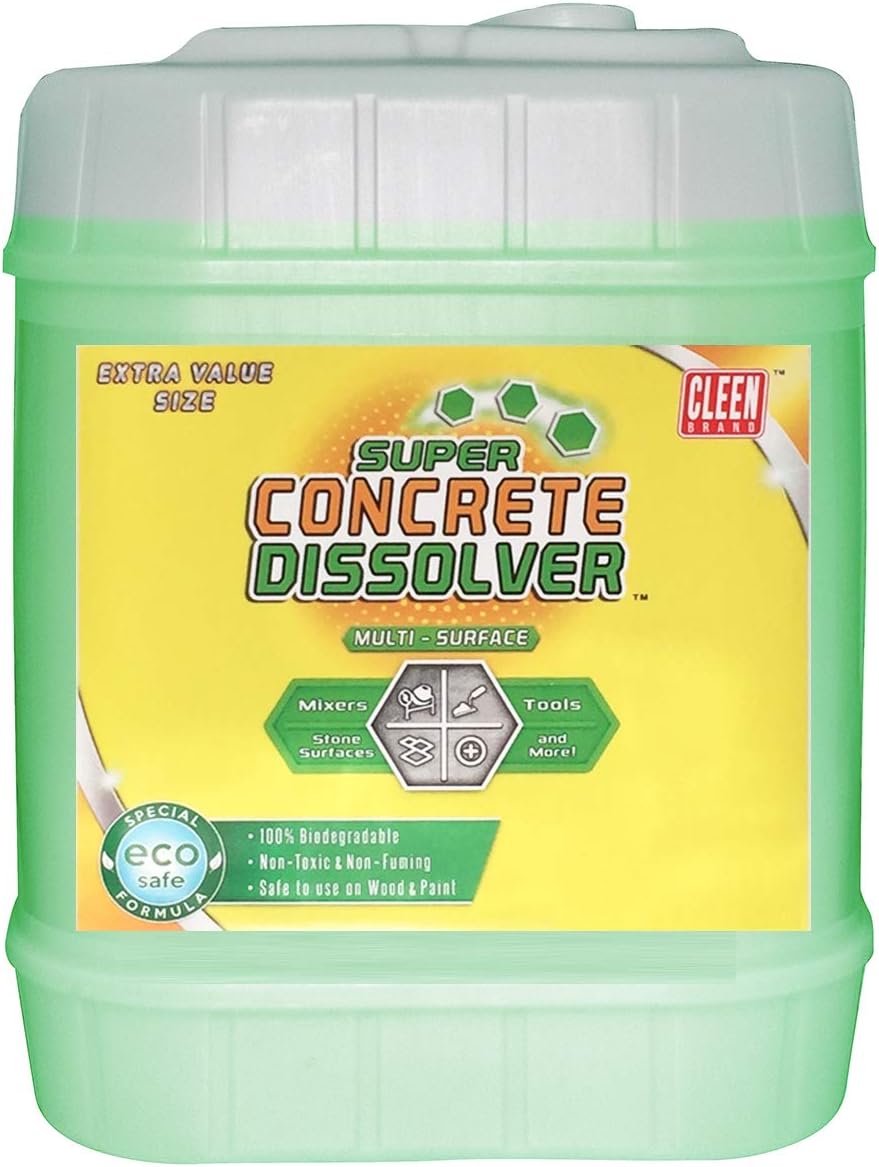 Super Concerete Dissolver 5-Gal. Concrete & Mortar Dissolver