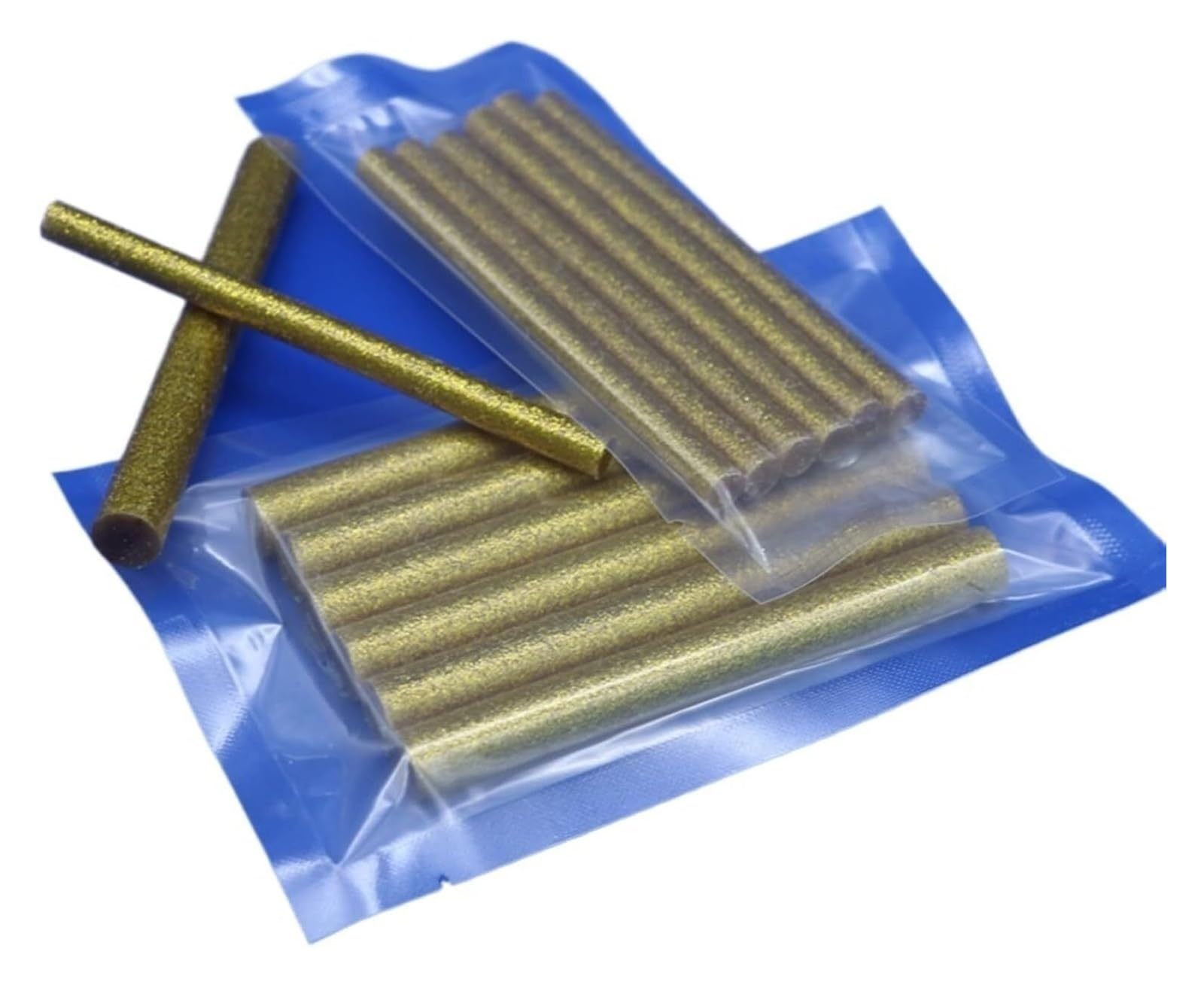 Zfpkxhvmg 100Mmgoldenflash Hot Melt Craft Glue, Hot Melt Glue Sticks Golden Flash 7Mm And 11Mm By 100Mm(7Mm 12Pcs)