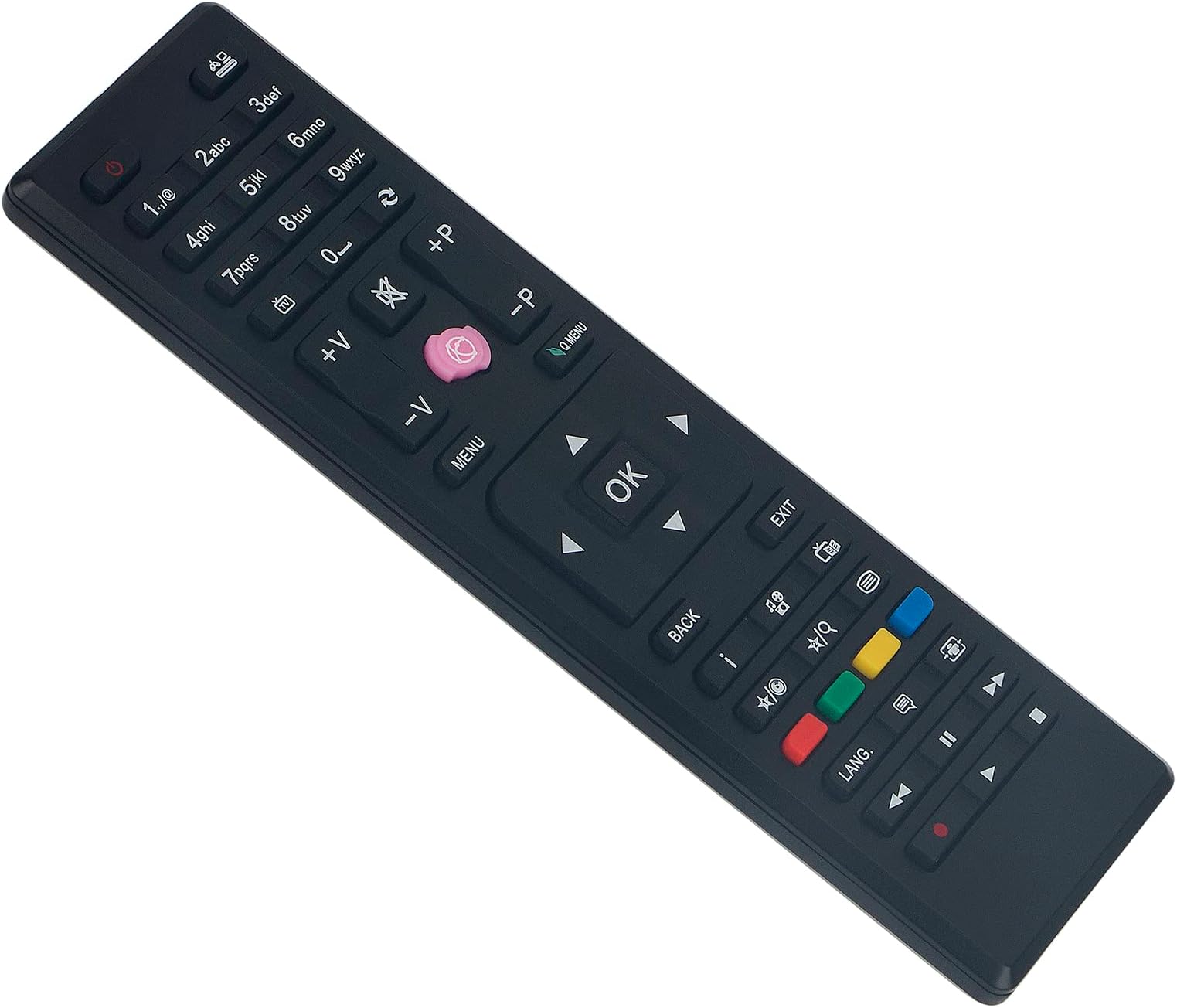 VINABTYRemote Control Replacement for PANASONIC TX-39A300B、for Telefunken RC4849、for Telefunken RC4875、 for BUSH RC4870、for JVC RM-C3182、for JVC RM-C1247 Remote Control