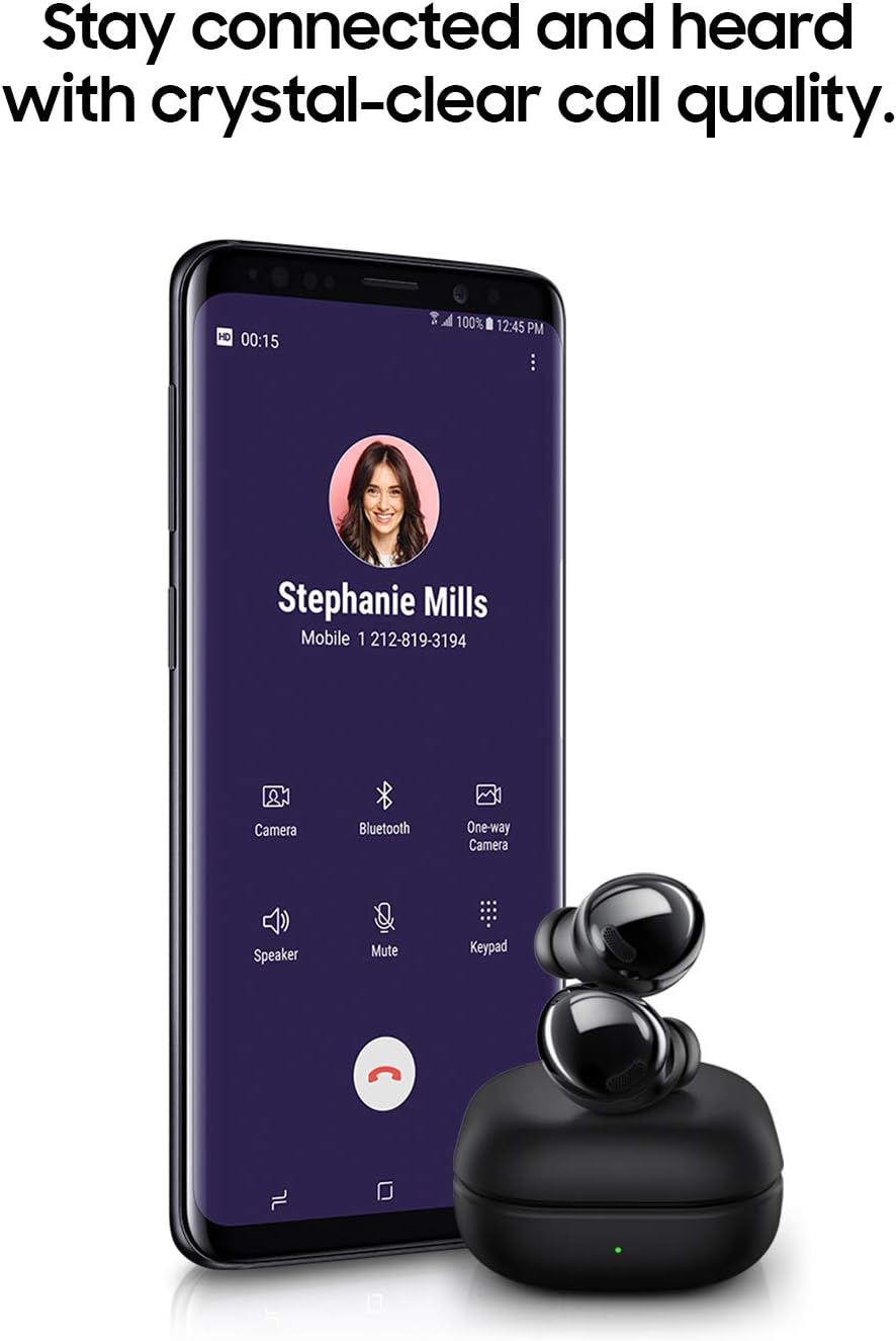 SAMSUNG Galaxy Buds Pro, Bluetooth Earbuds, True Wireless, Noise Cancelling, Charging Case, Quality Sound, Water Resistant, Phantom Black (US Version) : Everything Else
