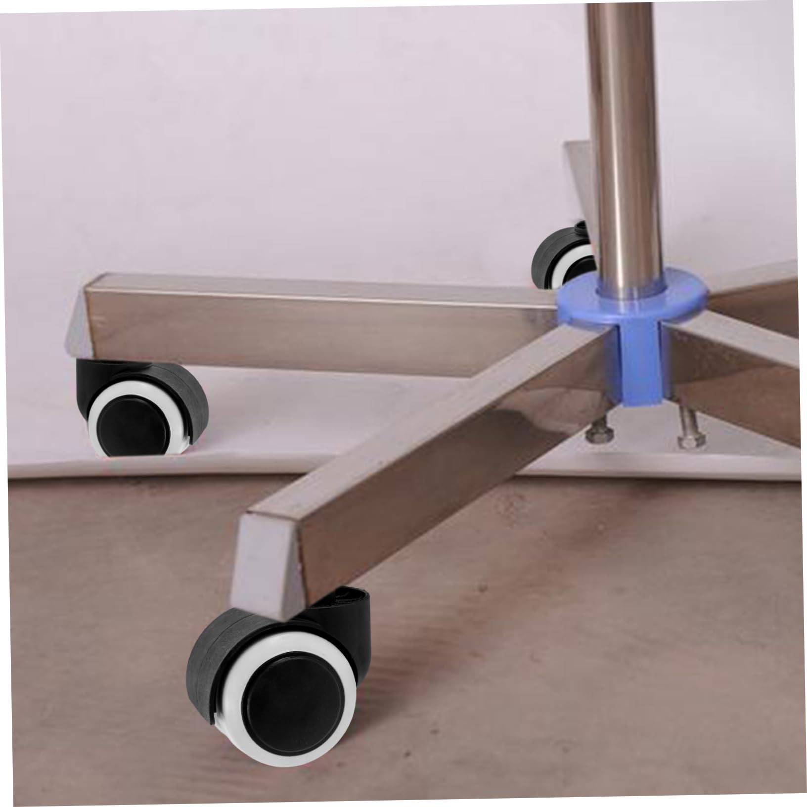 FUNOMOCYA 4pcs Stand Universal Wheel Roller Wheels Stand Replacement Wheels Stand Wheels Pole Part Stand Rollers Pole Rollers Bag Stand Rollers Plastic