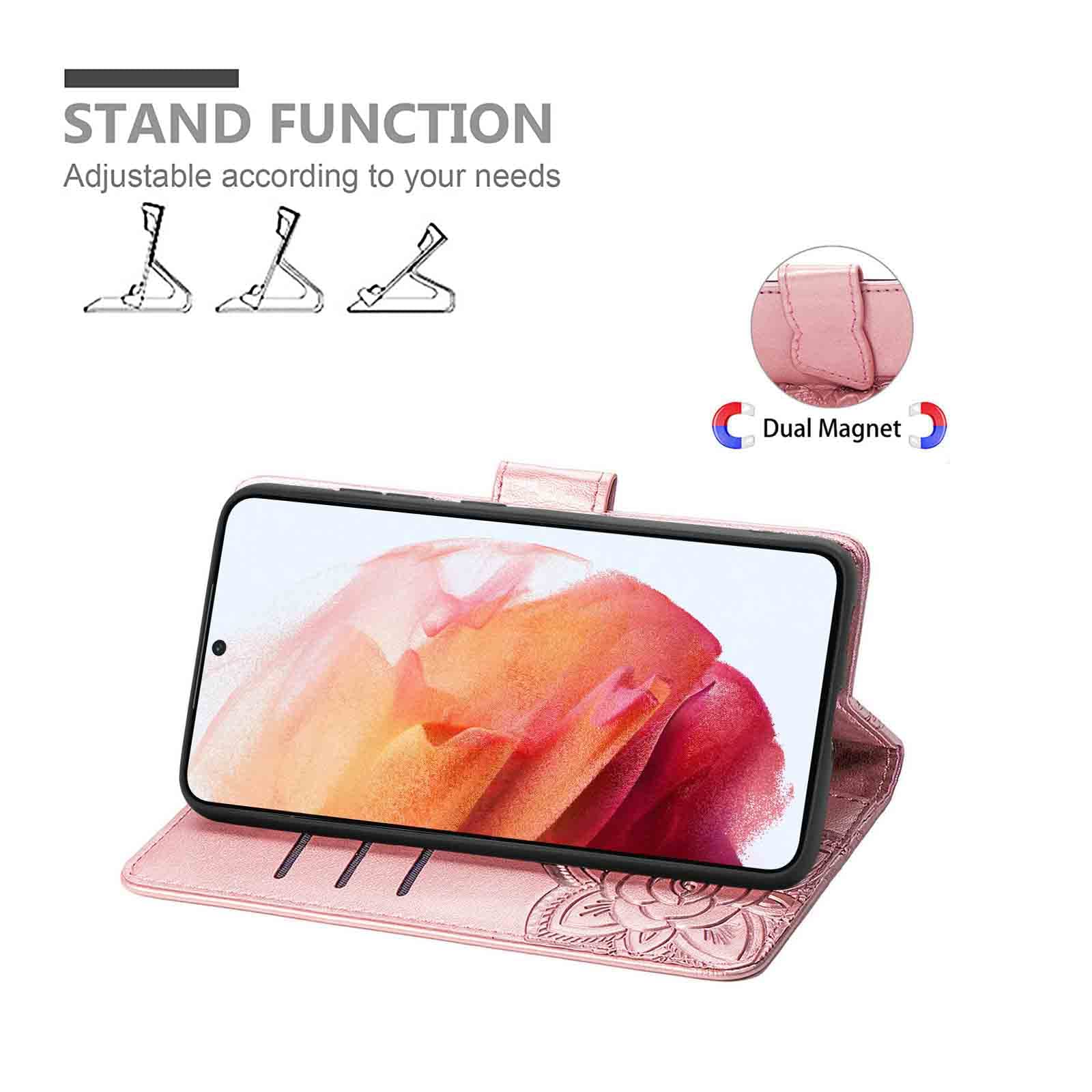 Cover per Xiaomi Redmi A1 4G/A2 4G, farfalla in rilievo con