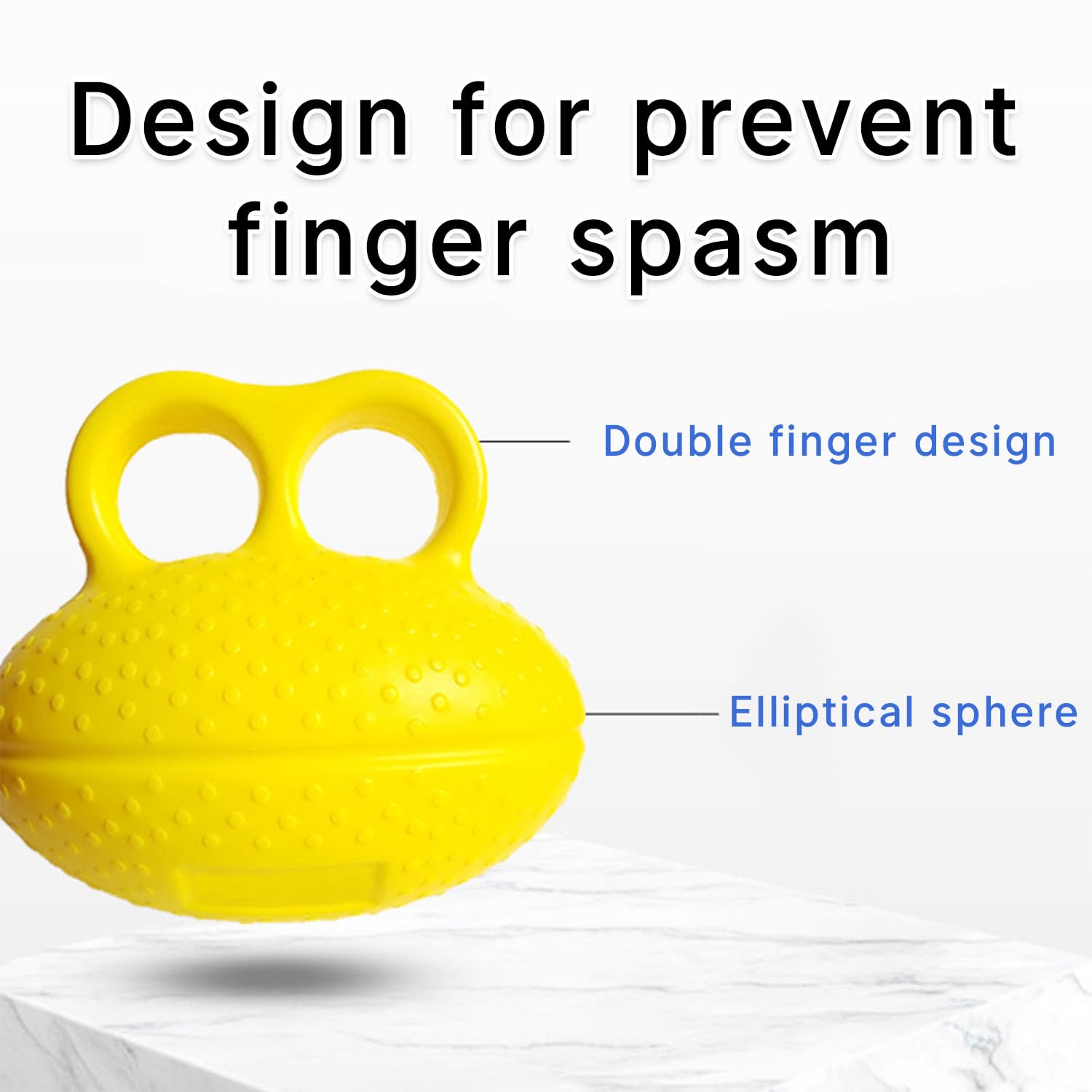 Hand Grip Strengthener for Seniors,Hand Exercise Ball for Patient Recovery Elderly Stroke Arthritis Physical Therapy Anxiety Stress Relief Pressure Squeeze for Yoga Muscles Massage — Amazon image 4