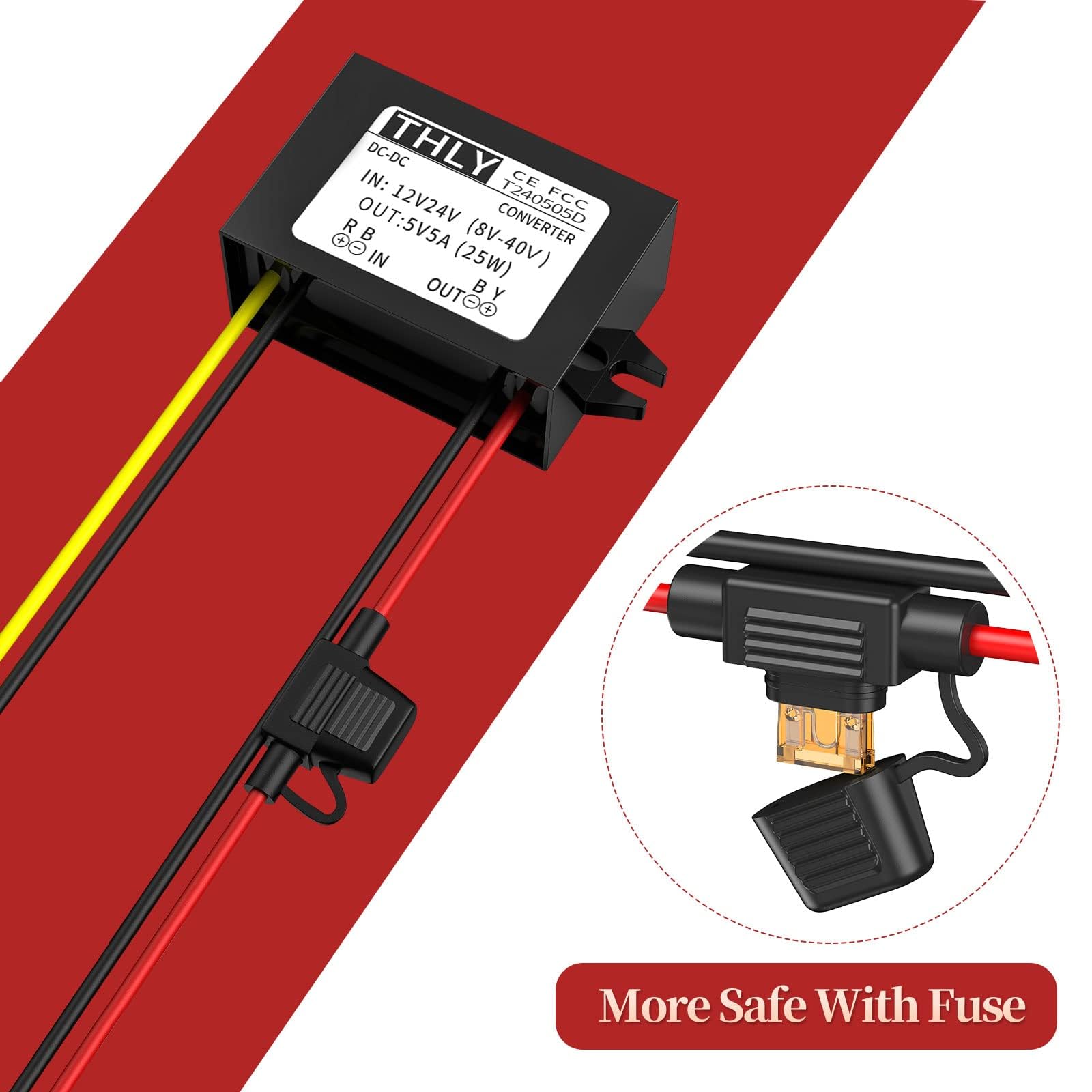 Convertisseur AC-DC 24V 3A 72W IP68 Étanche - Module Alimentation Auto-Industriel 24V CA Vers 24V CC Stable Et Protégé