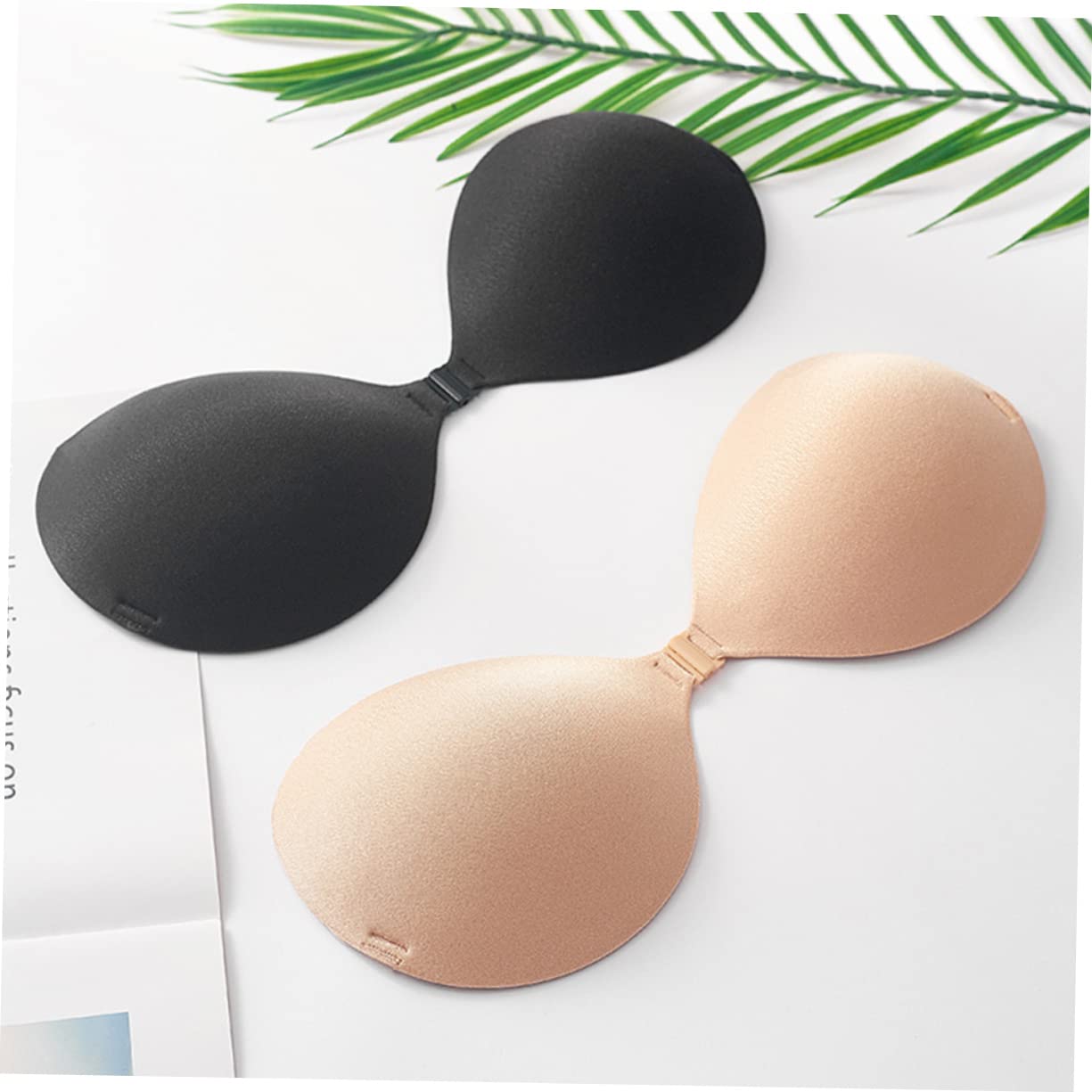 GALPADA Pegatinas de sujetador adhesivo sujetador de vestido sin espalda push up bra sujetadores sin tirantes sujetador de sujetador de gel de sílice