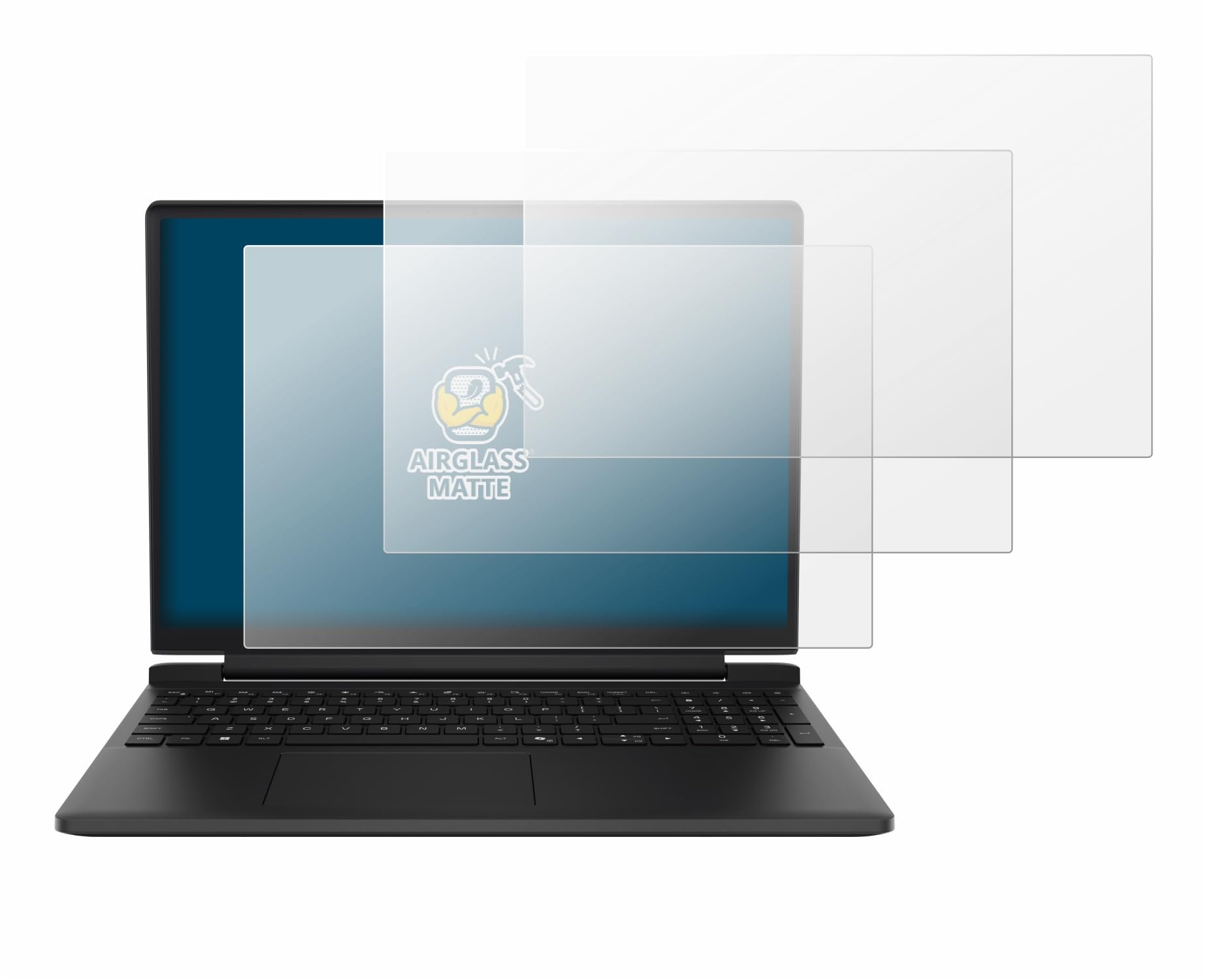brotect Pellicola Vetro Opaca per Dell Alienware 15 DA15260 (3 Pezzi) Protezione Schermo [Anti-Riflesso, Durezza 9H]