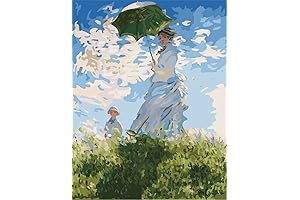 Monet's Masterpiece Brought to Life: YEESAM's Paint by Numbers Kit for Adults