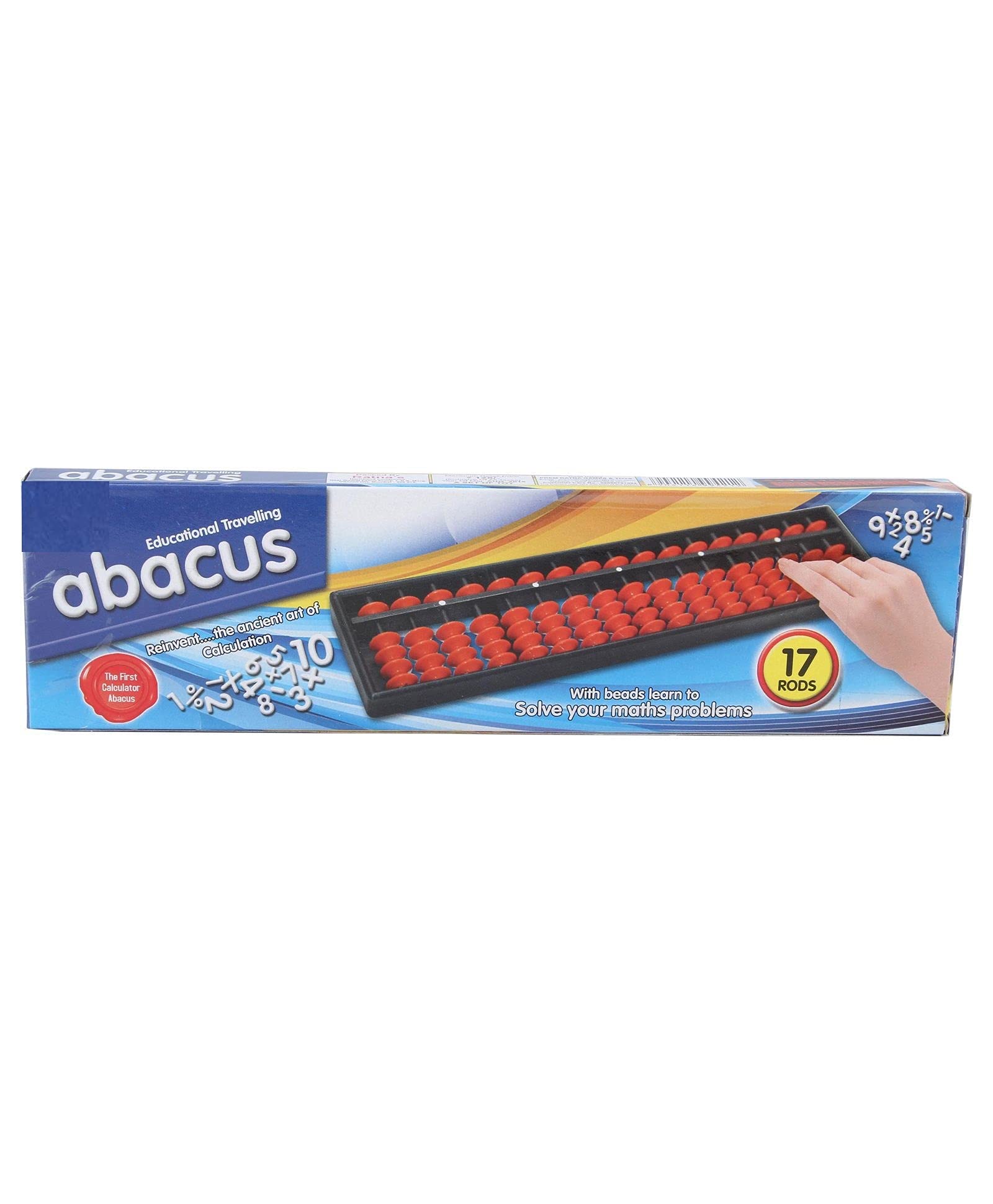Educational Abacus Learning Kit (Multicolour) (Educational Traveling Abacus)