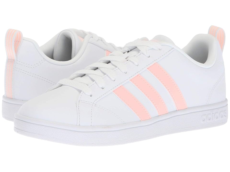 

adidas Advantage (White/Clear Orange/Light Granite) Women's Shoes