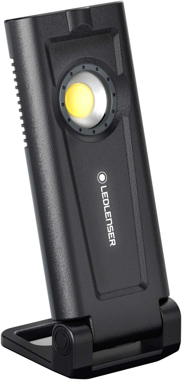 Authentic Crazy Deals Ledlenser, iF2R Rechargeable High Power LED Professional Light, Compact, 200 Lumens, Mini Work Light with Floodlight and Spotlight