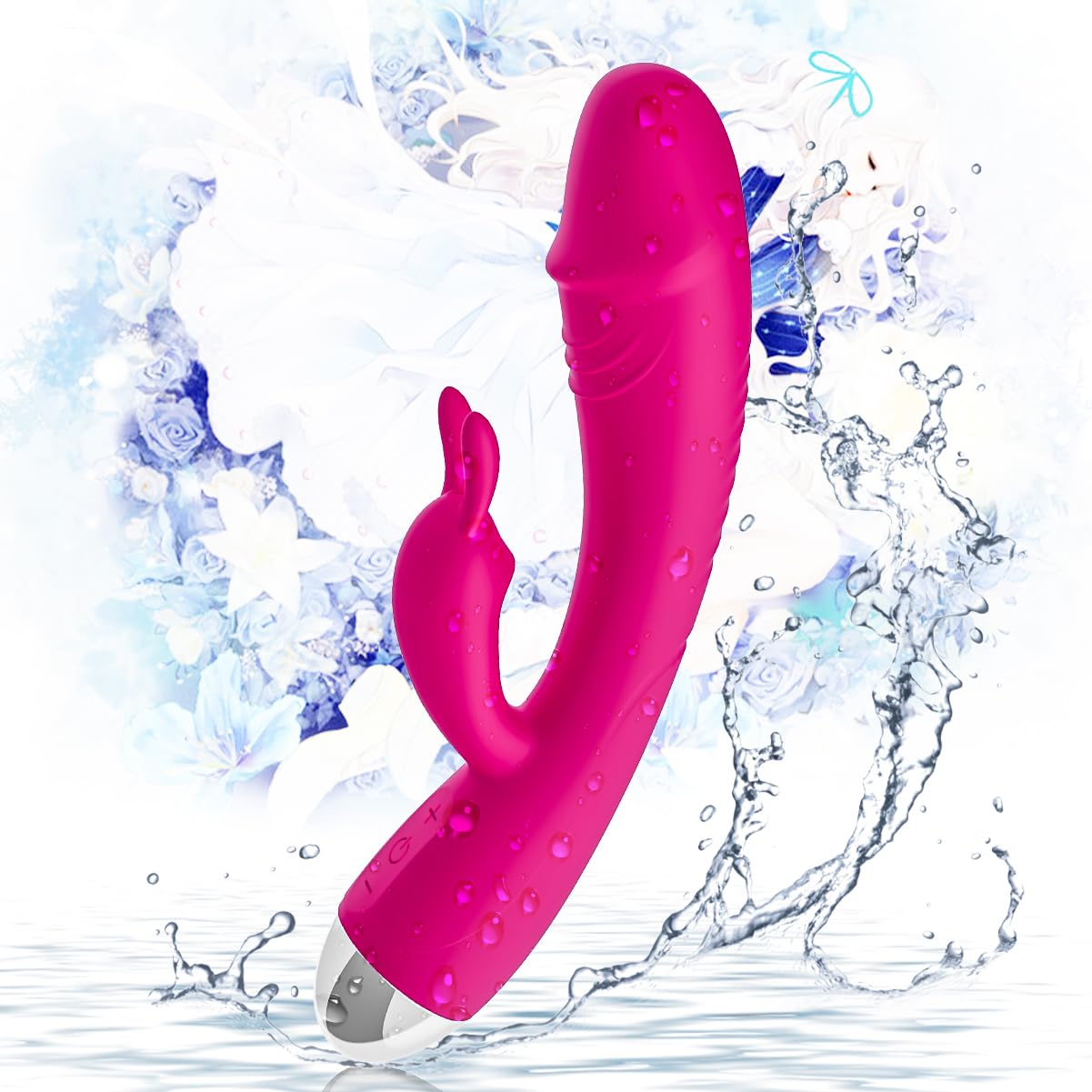 Pleasure Adult Toys Women Personal Exercise Sexual Rabbit Most Pleasure Machine Woman Funny Gifts Realistic Tool for Thrusting Machine Muscle Massage C1,26USB Fast Charge