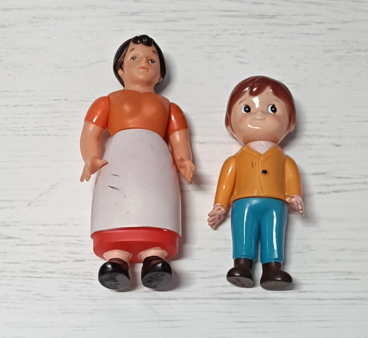 Amazon.co.jp: 母をたずねて三千里 マルコ＆お母さん ソフビ人形 