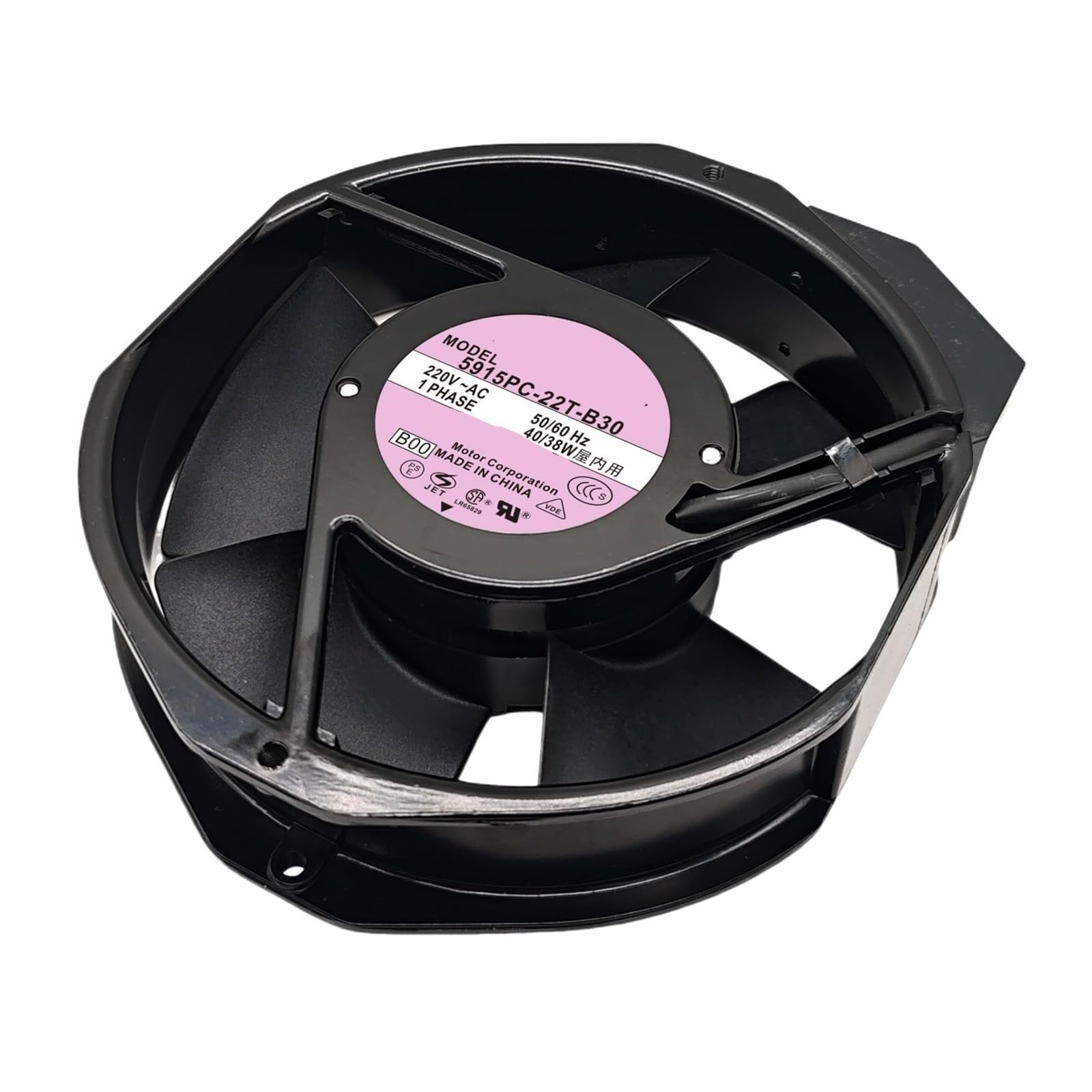 PEQYUACTE 5915PC-22T-B30 AC 220V 40W 172x150x38mm Cooling Fan