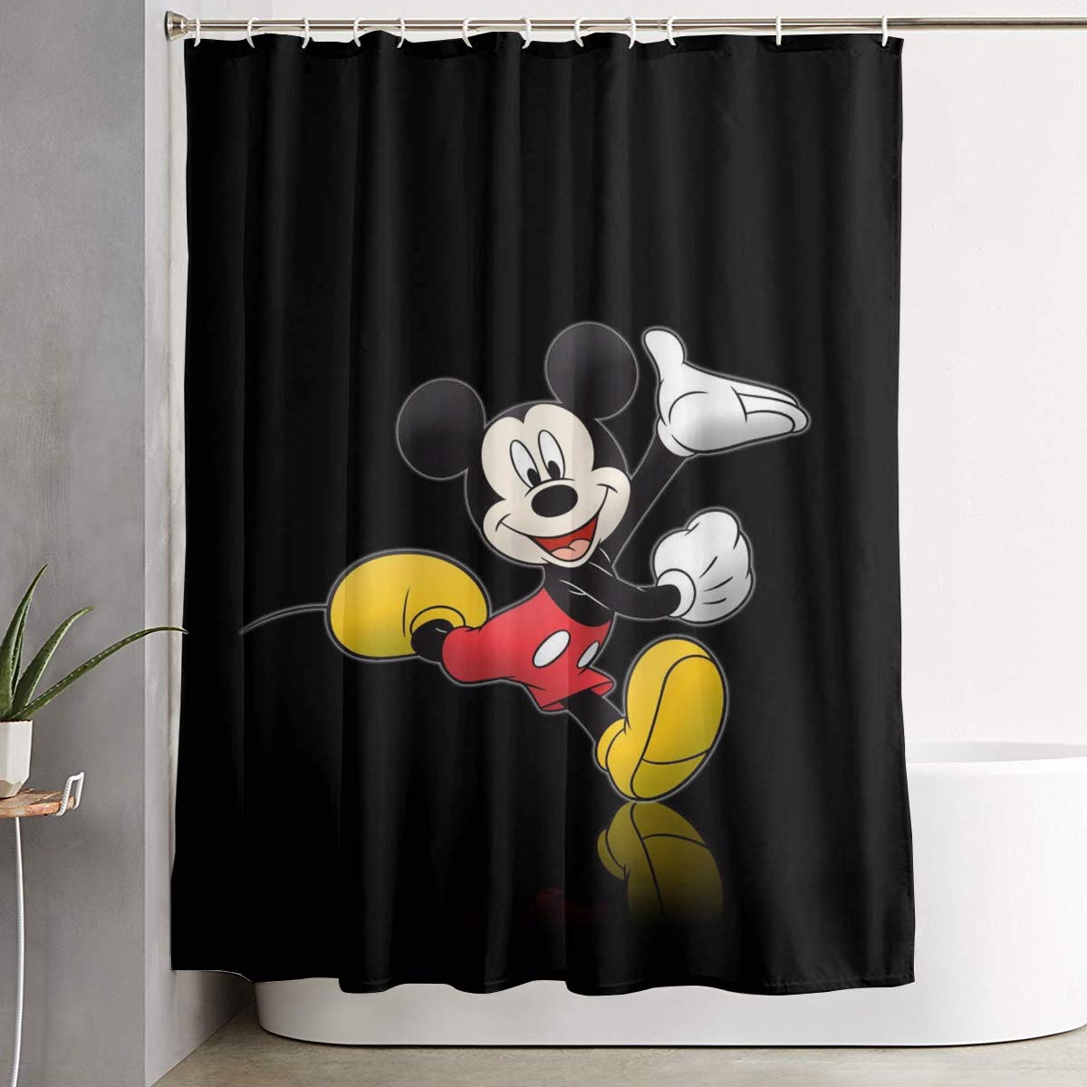 Mickey Mouse Shower Curtains Curtains & Drapes