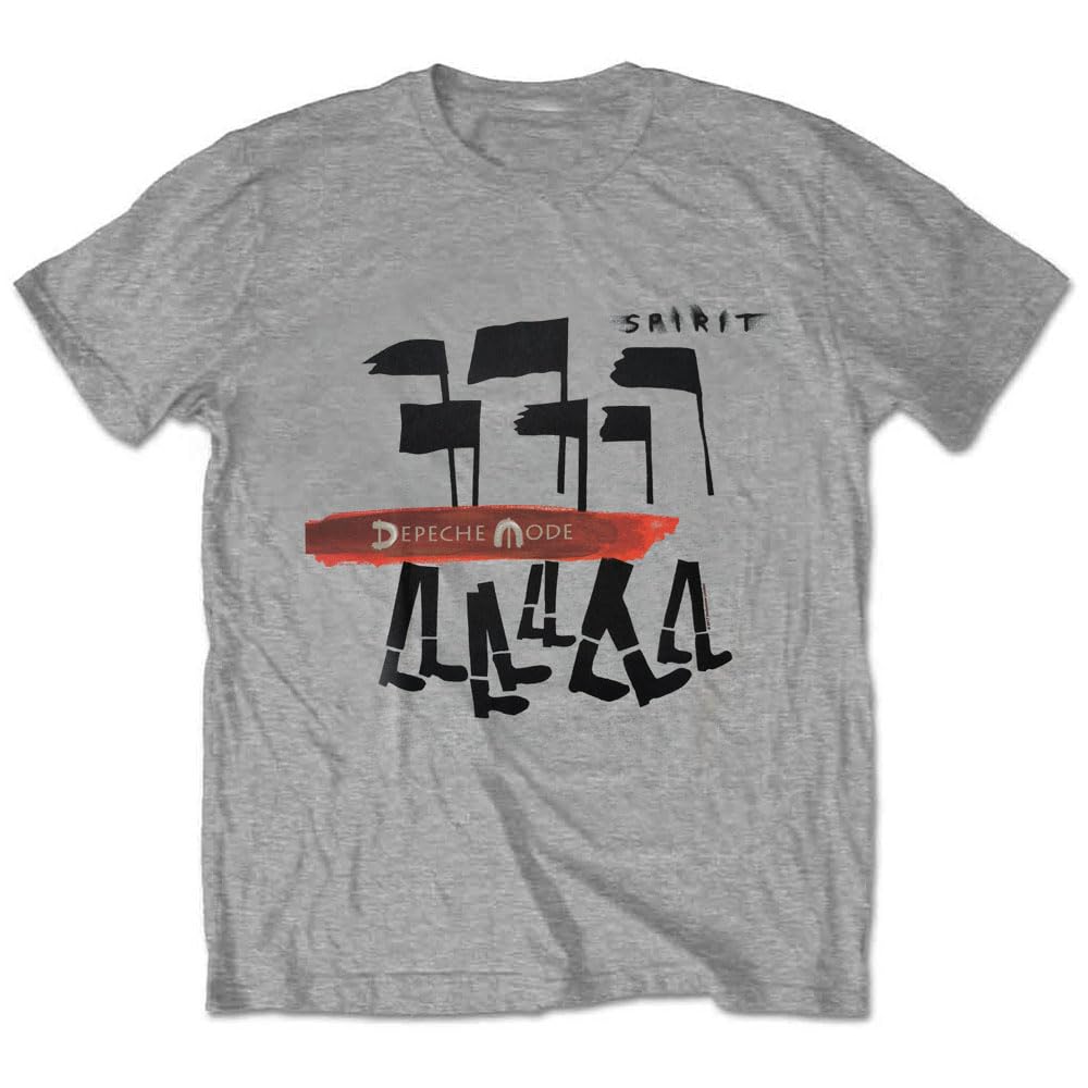 Paradiso Clothing Red Paradiso Depeche Mode Global Spirit Tour Logo T Shirt - Xl