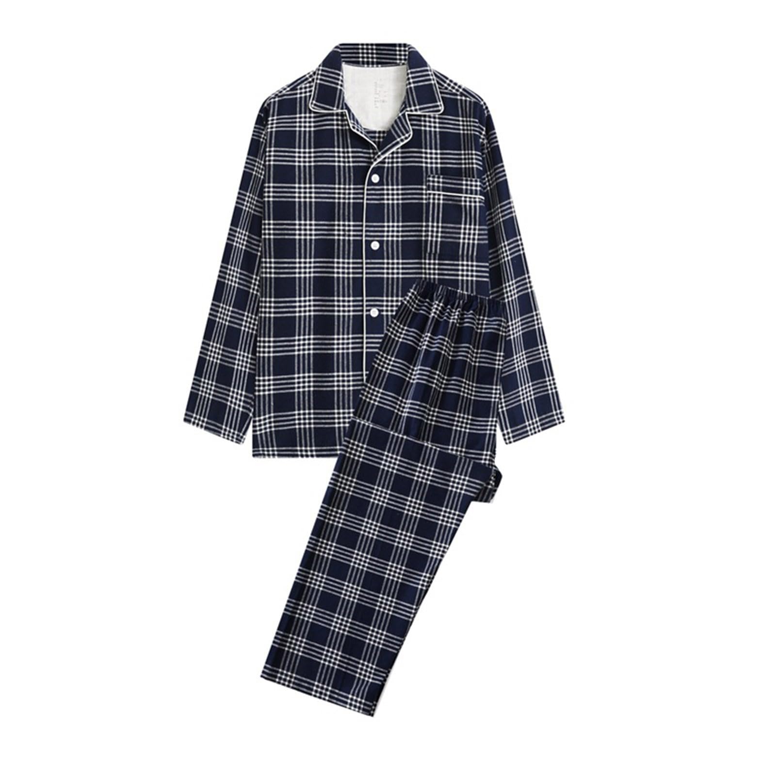 Conjunto de pijama casual para mujer, ropa de casa, ropa de noche, algodón, otoño, invierno, cómodo y suave