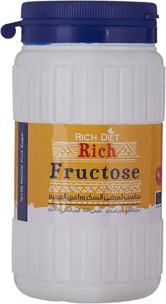 سعر ومواصفات سكر فاكهة فركتوز من ريتش دايت، 450 جم (B0979T9V8Z) على Amazon EG