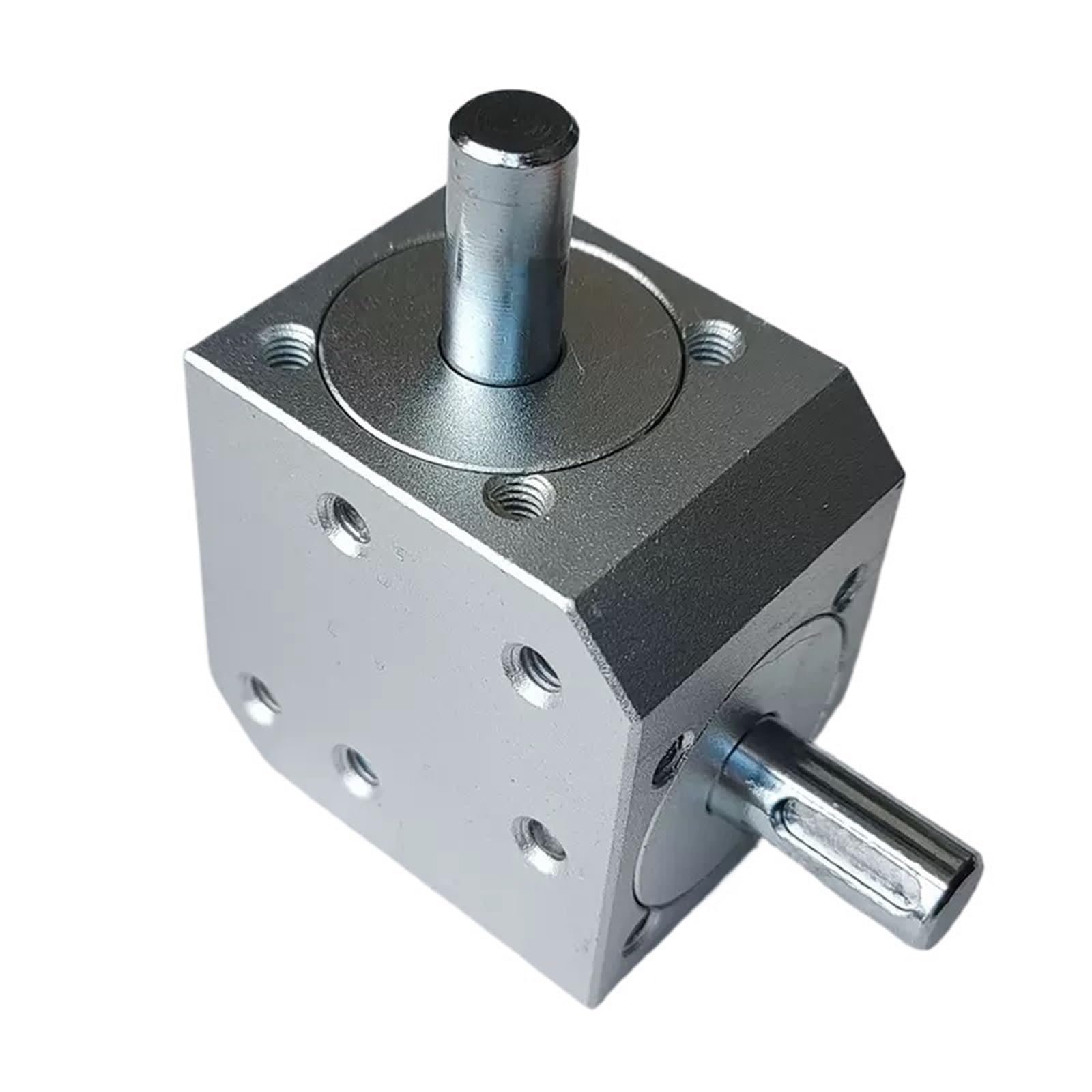 Mechanical Steering 1pcs Aluminum Steering Gearbox 8x17mm Keyway Shaft Right Angle Commutator Gearbox 1M 20T Bevel Gear Reverse Gearbox Direction Transmission