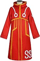 Vista 4 de Luffy Cosplay Egghead Arc Coat Disfraz Anime Chaqueta con capucha para adultos