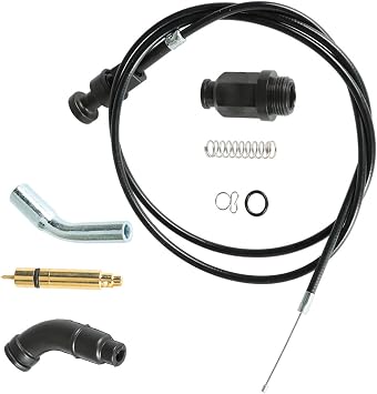 marddpair Choke Cable and Valve Plunger Kit Replacement for Honda Foreman 500 TRX500FA TRX500FGA TRX500FPA 2001-2013