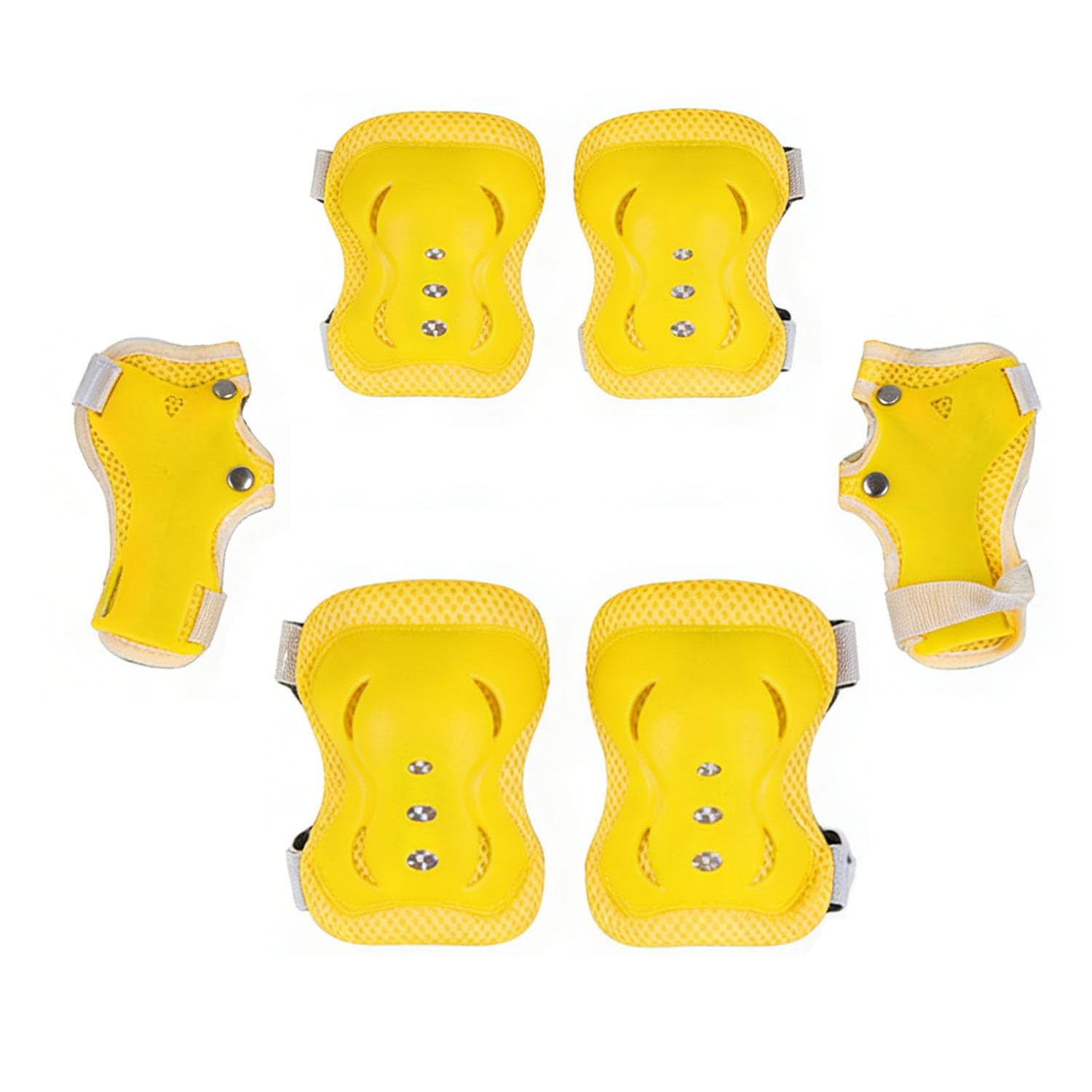Rodilleras para niños, coderas con muñequeras, juego de equipo de protección infantil para patines de ruedas