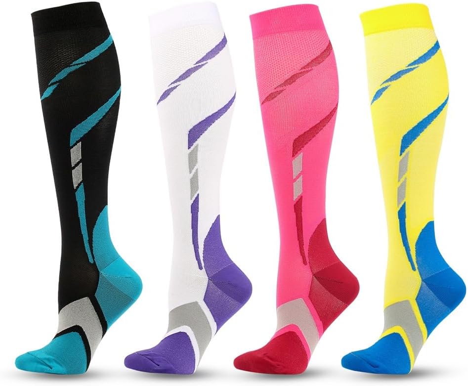 Leg Warmers Pressure Socks Athletic Compression Stockings Outdoor Running Stretch