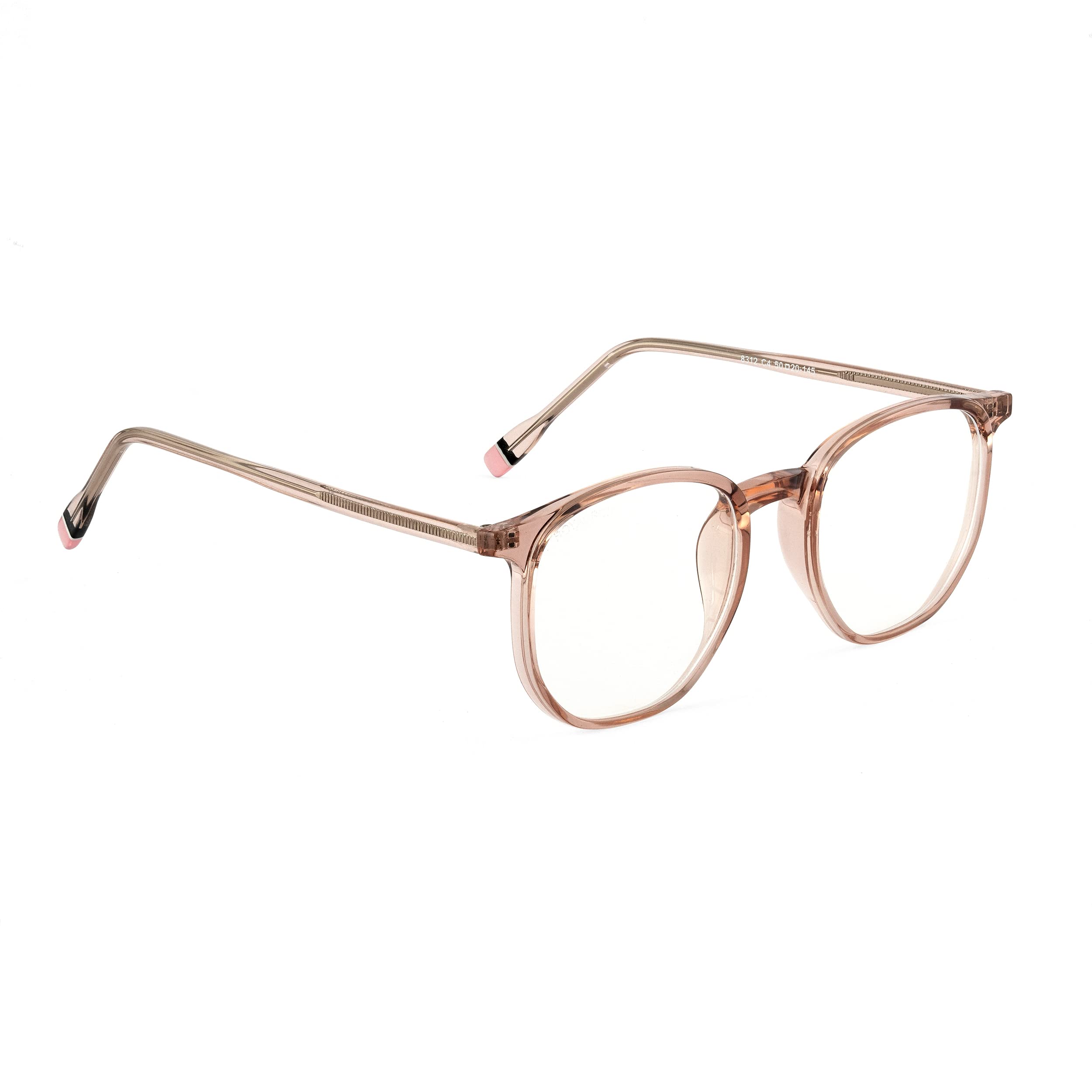 ROYAL SON Polygon Transparent Spectacles For Men Stylish UV Ray Protection (B0BHWSVCMG) Amazon Price History, Amazon Price Tracker