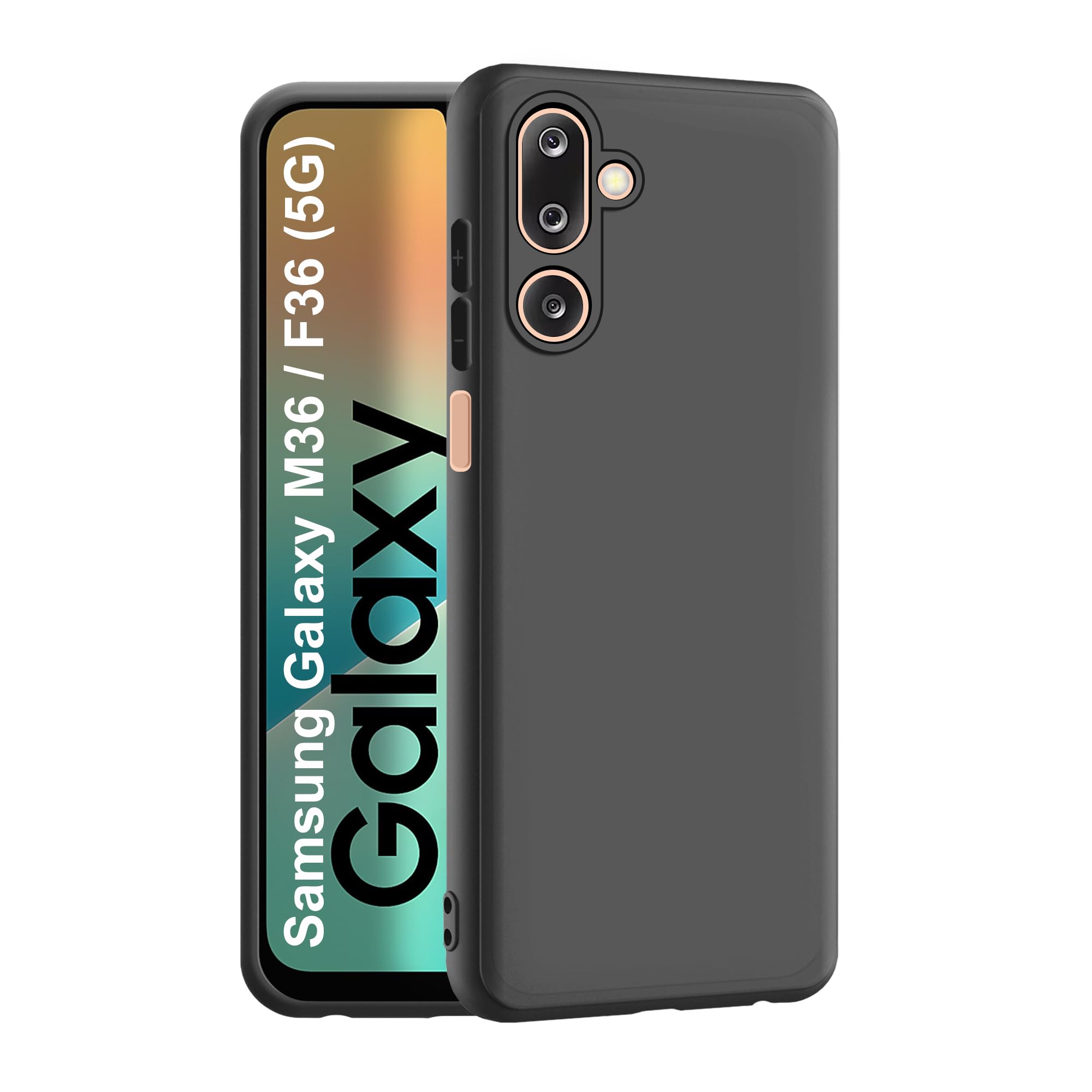 CEDO Samsung Galaxy M36 / F36 (5G) Bumper Case | Soft Jel Flexible Thin Full Protection Shock Proof Clear TPU Back Case Cover for Samsung Galaxy M36 / F36 (5G) (Transparent) — Amazon image 8