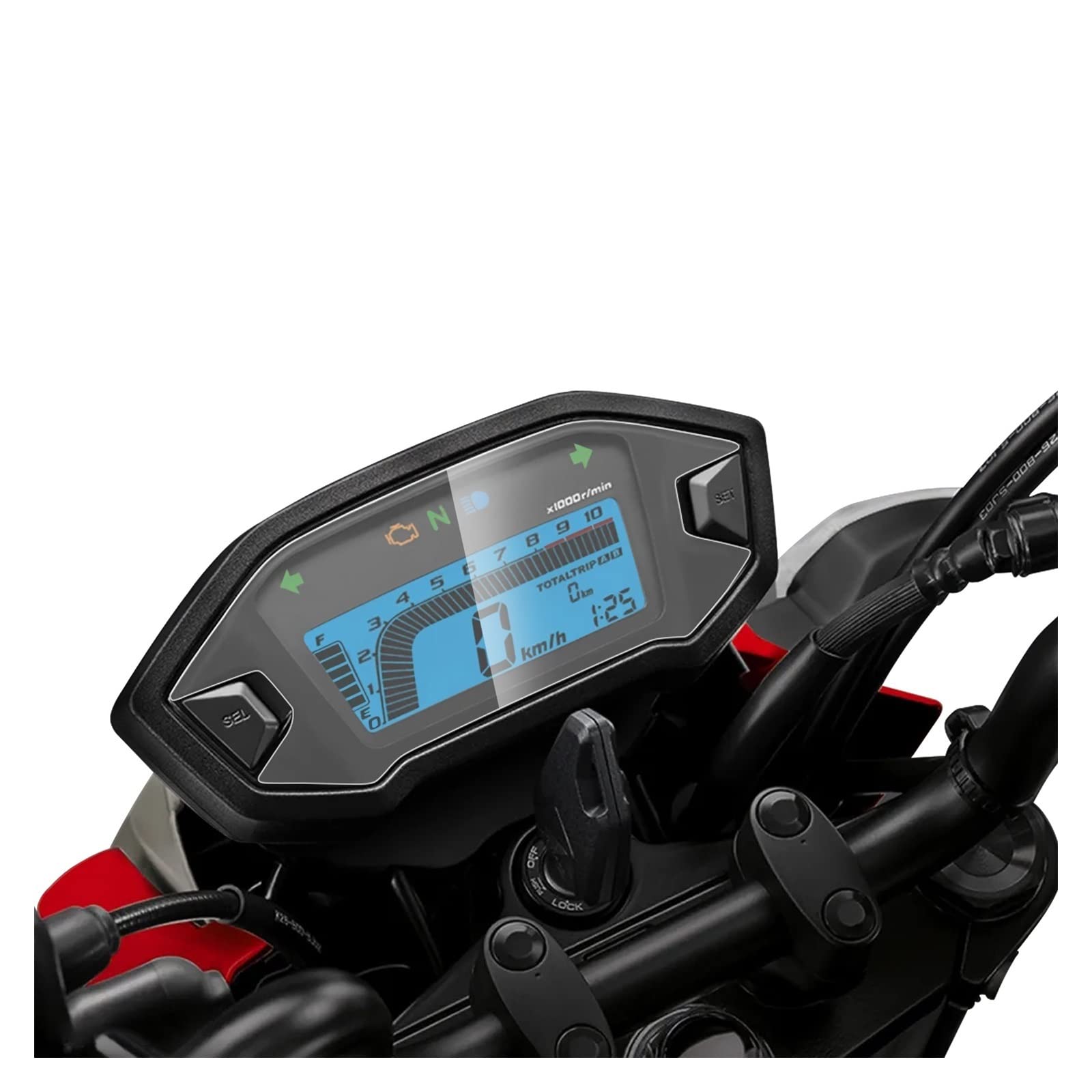 Ultraklare Displayfolie Armaturenbrett Displayschutzfolie Für MSX125 Grom 125 MSX 125 2014-2020 Displayschutz Für Honda Grom 2014