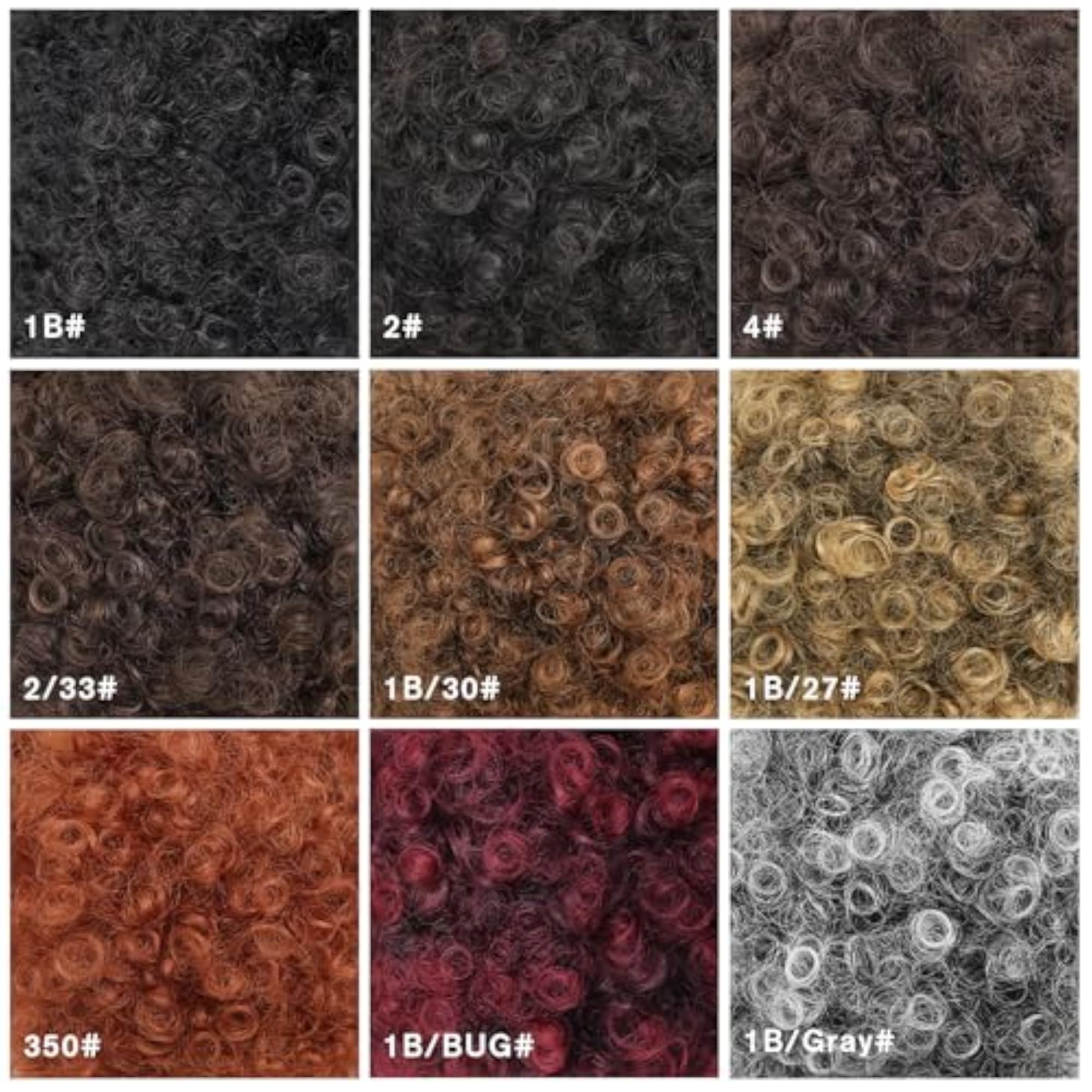 Synthetic Afro Puffs Drawstring Ponytail Bun Hairpieces