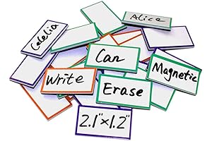 Magnetic Dry Erase White Board Labels