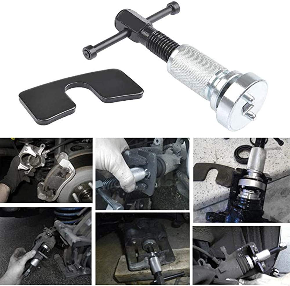 Universal Disc Brake Caliper Piston Rewind Tool – Rear Brake Pad Wind-Back Set