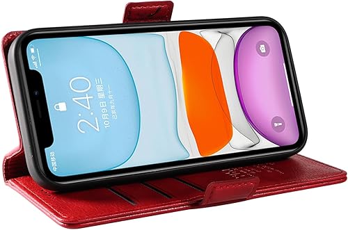 Miniatura 2 de Compatible with Xiaomi Poco X3 GT 5G Case,PU Leather Card Holder,Compatible with Redmi Note 10 Pro (China) 5G Magnetic Closure Flip Stand Wallet