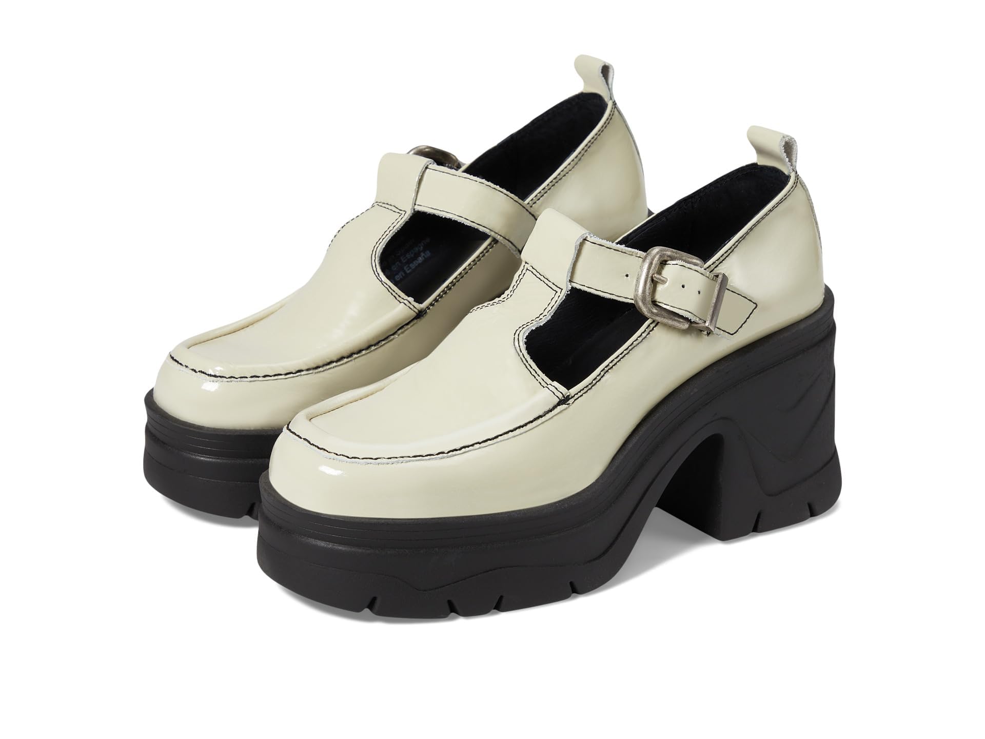 Mary Jane Mayla Platform en cuir premium au design intemporel