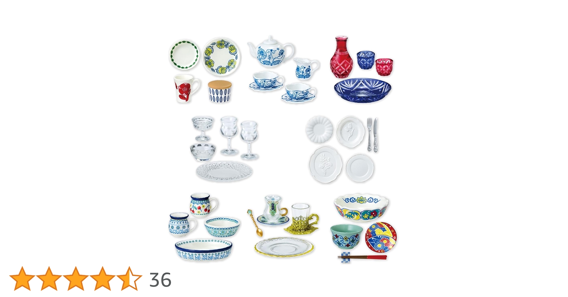 リーメント 食器コレクション Amazon.co.jp: リーメント ぷちサンプルシリーズ あこがれ食器