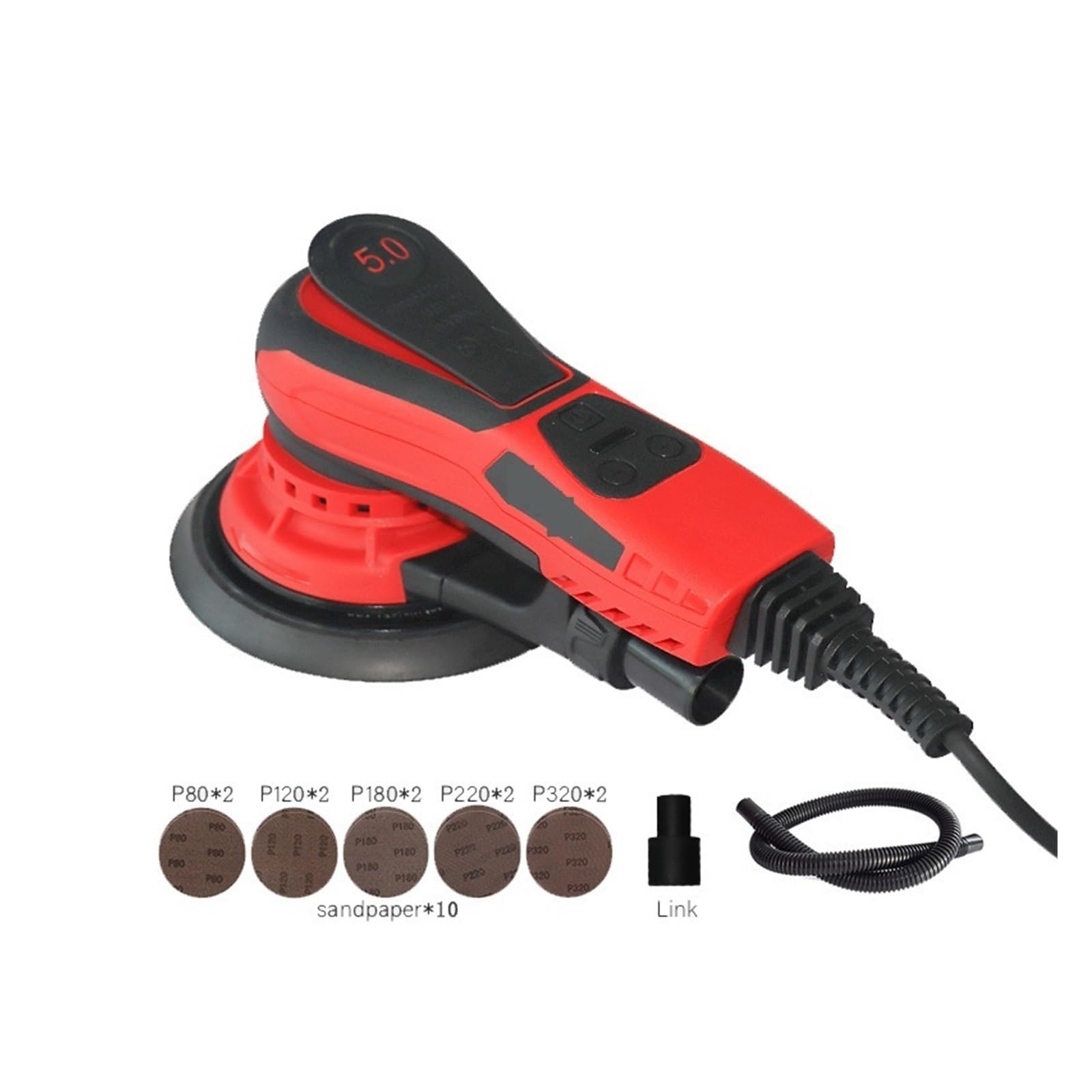 lijadora de pared, Lijadora multifuncional, pulidora de coche eléctrico de 6 pulgadas, máquina pulidora de encerado automático de alta eficiencia