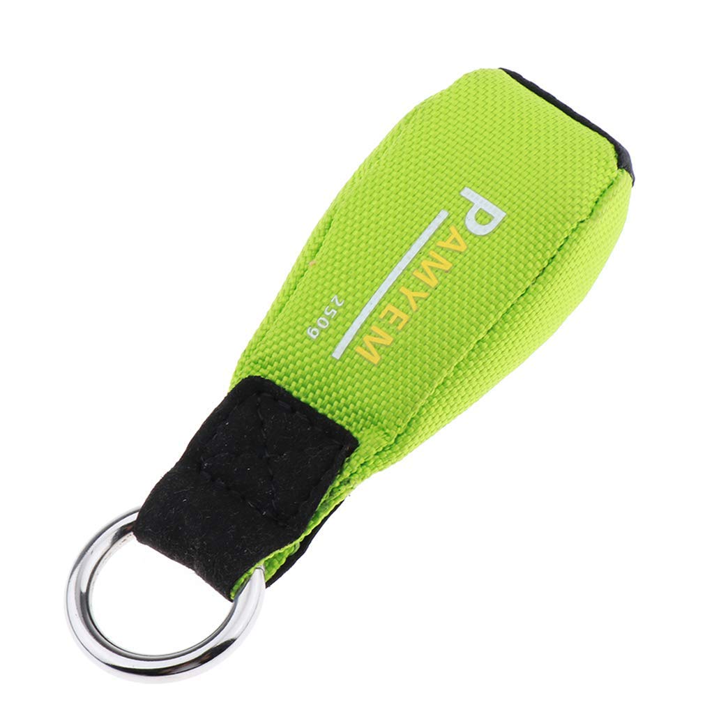 Inzopo Throw Weight, 250g/8.8Oz Throw Weight Storage Bag for Arborist, Tree Surgery, Roofing, Rigging, Outdoor Sports Equipment Green
