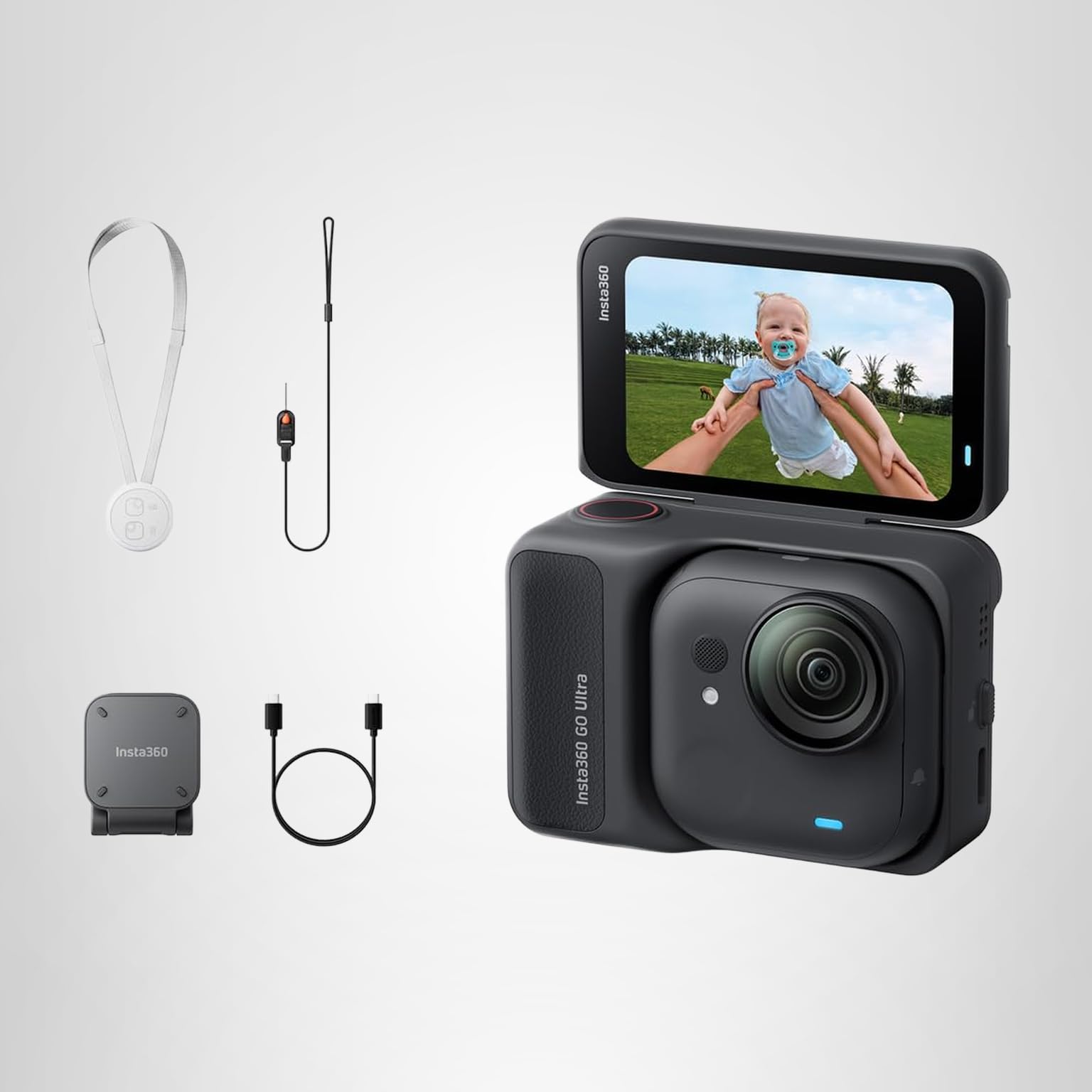 Amazon.com : Insta360 GO Ultra 4K Action Camera Standard Bundle