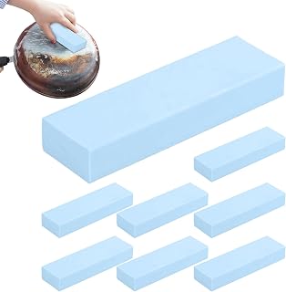 Stainless Steel Scratch Remover | Reusable Eraser | 8 Pieces Reusable Rubber for Stain Removal in Kitchen Utensils Home Appliances