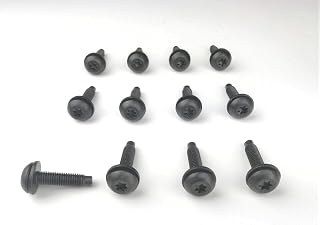 12 Pcs/Extra Long 5/16" Torx Screws, Bolts for add ons to Pillars, Windshield Frames, Hinges, Hard Full Doors, Hard Door Hinges, Half Doors, Roll Bars Fits 1976 to 2006 CJ, YJ, TJ Jeep Wranglers