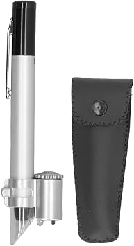 50X Pen Microscope with Scale for Jewelry Inspection