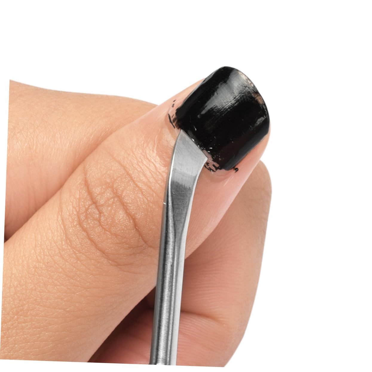 SOESFOUFU 3 Pcs Cuticle Trimmer Pusher Remover Nail Art Tool Set for Professional Personal Use Stainless Steel