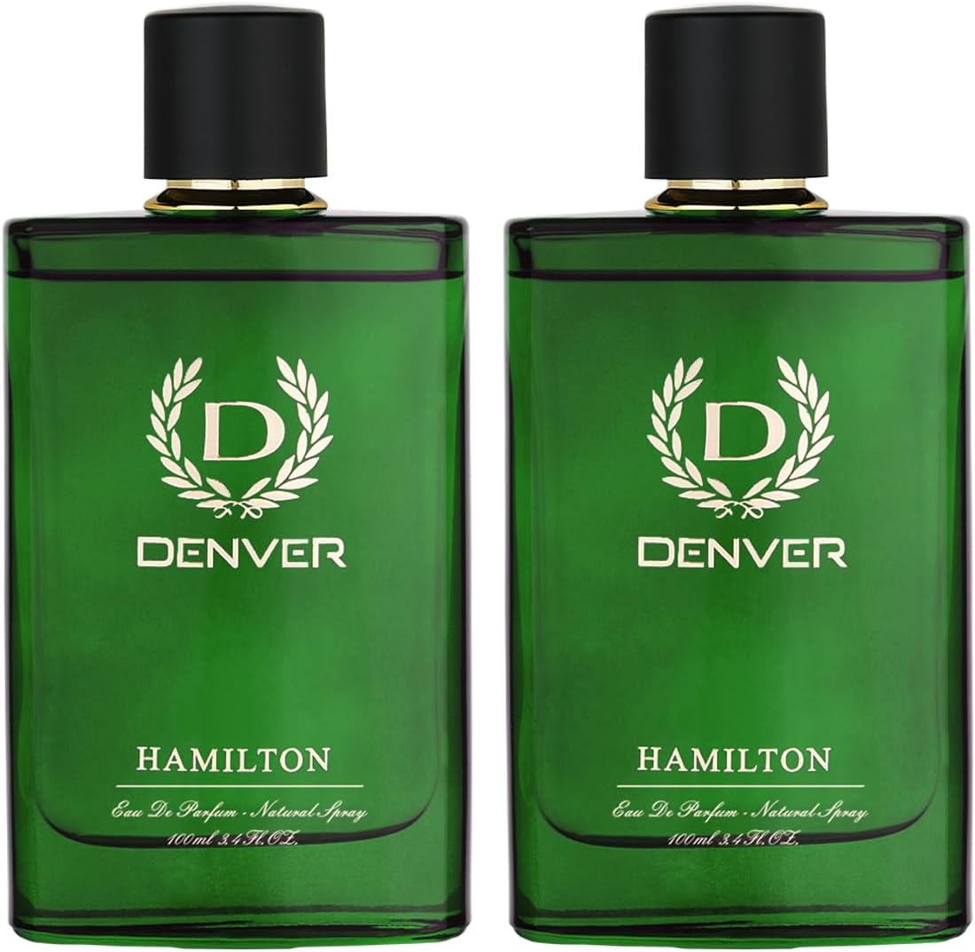 Denver Hamilton Perfume 100 ML Each, Pack of 2 | Long Lasting Perfume Body Scent For Men