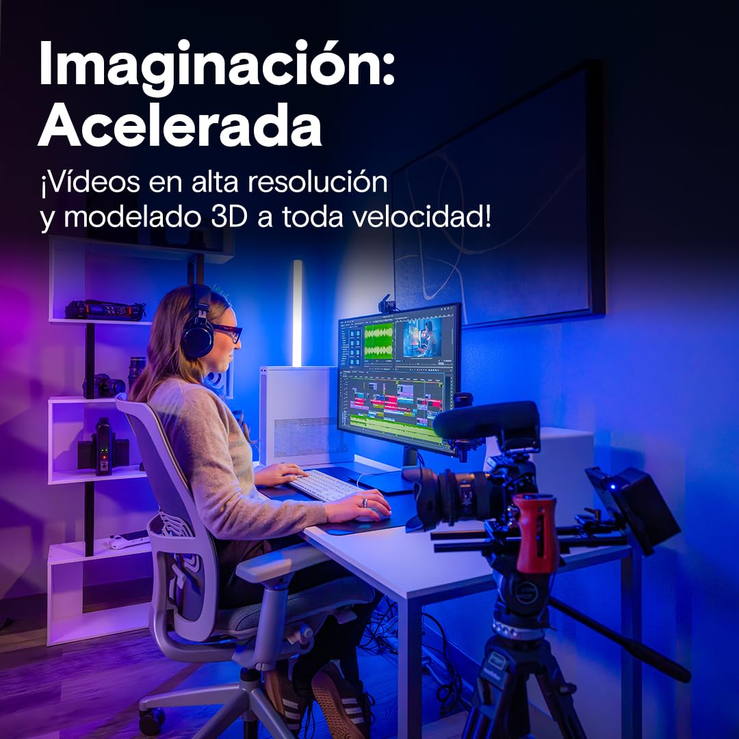 Crucial T710 SSD 1TB PCIe 5.0 x4 Gen5 NVMe M.2, Velocidades de Lectura hasta 14900 MB/s, Escritura 13700 MB/s, Ordenador Portátil y de Sobremesa, TLC NAND - CT1000T710SSD8-01