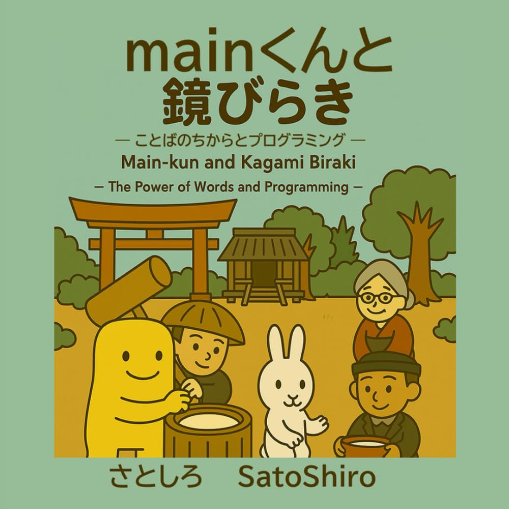 mainくんと鏡びらき: ことばのちからとプログラミング (mainくんのプログラミング絵本)